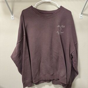 AE graphic crew neck